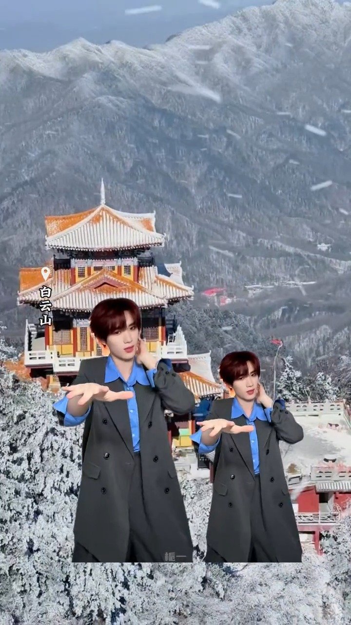 跟随丁程鑫拍打舞沉浸游河南