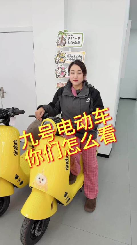 像我这样卖电动车的人只能发疯，还要发广告，宝子快来买九号电动车