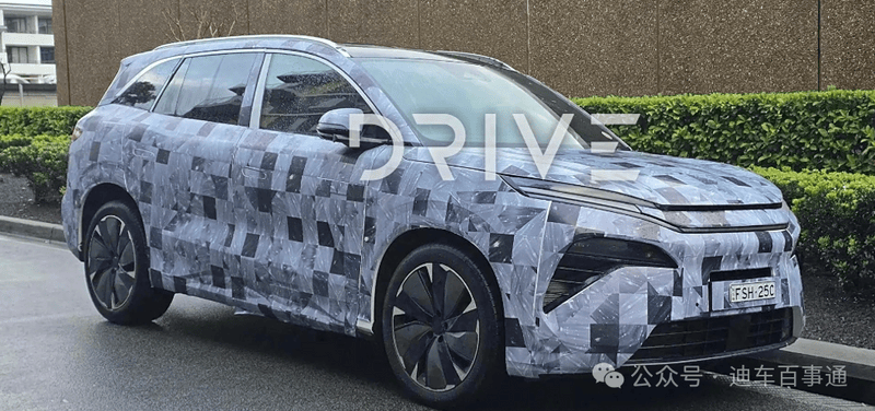 比亚迪海豹08/海狮08预告图发布 将于2026年一季度亮相
