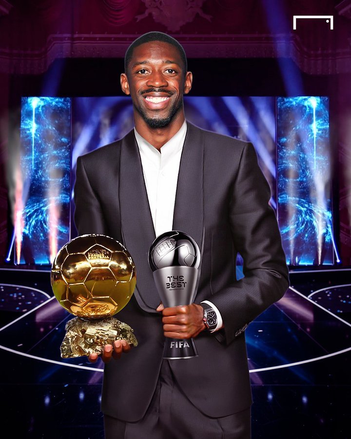 登贝莱当选2025世界足球先生，梅西莱万等队长投票详情公布