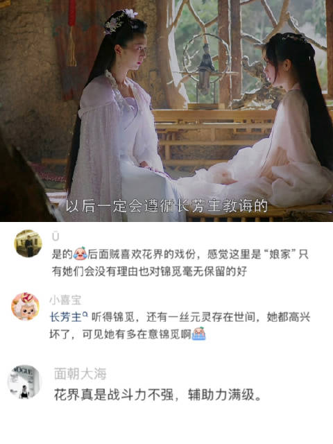 长芳主是香蜜全剧唯一没有伤害过锦觅的人！ 香蜜沉沉烬如霜