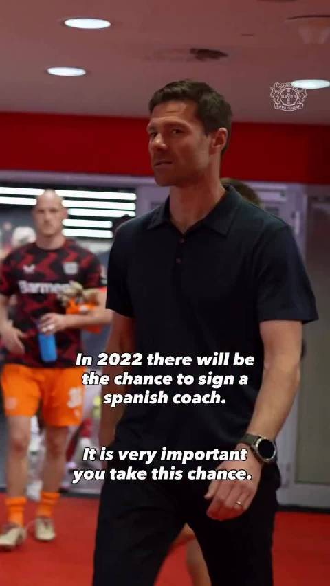 勒沃库森感激与哈维阿隆索相遇