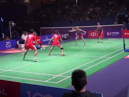 场边直击顶尖混双的巅峰较量