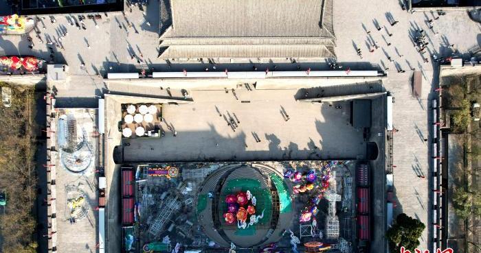 2026年西安城墙灯会筹备有序进行