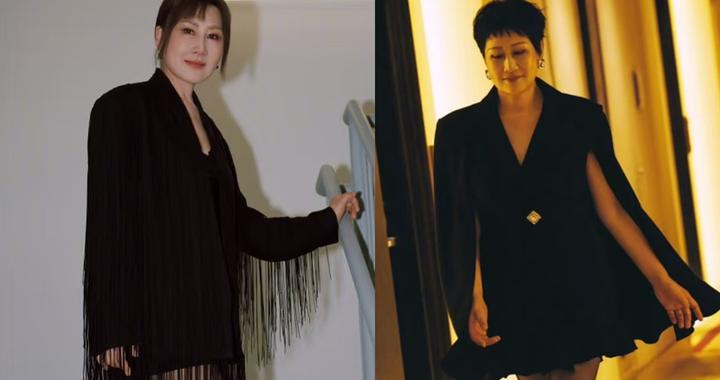 被张凯丽的老年状态惊艳到！不穿足力健，爱穿短裙配黑丝，太洋气