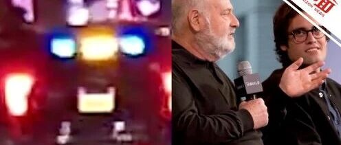 《怦然心动》导演之子涉嫌杀害父母，被捕现场曝光：面对警车包围从容站立，举起双手被带走