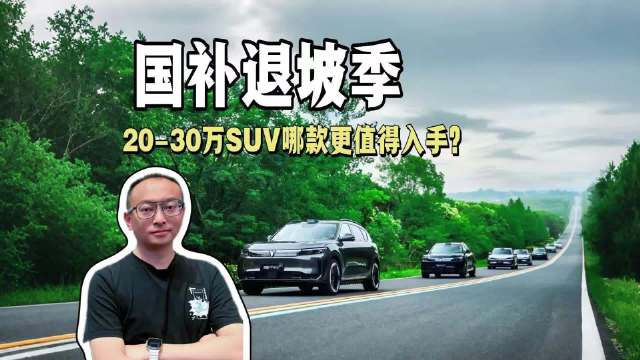 预算20-30万怎么选车？岚图FREE+、理想L6和阿维塔07值得考虑