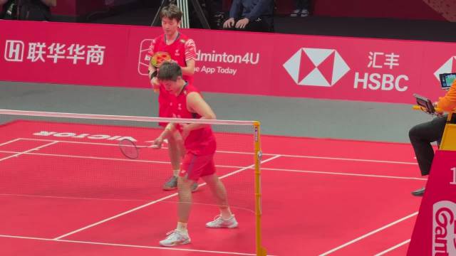 梁伟铿王昶胜利之战，今天的梁王真的太棒了！现场都为他们喊“没事没事”