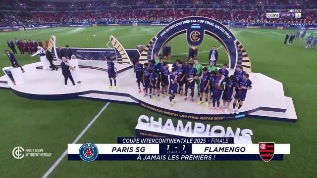 巴黎圣日耳曼点球胜弗拉门戈首夺洲际杯，萨福诺夫四扑点球立头功