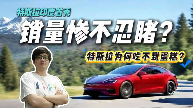视频：全球最高价！特斯拉印度首秀仅售100多辆，Model Y为何遭冷遇？