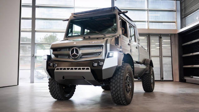 奔驰皮卡，这看起来貌似买不起