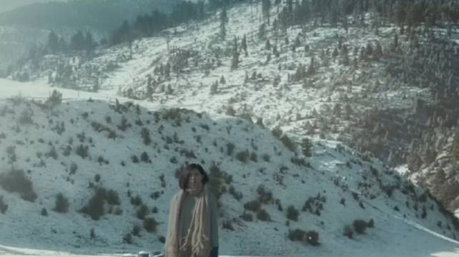 万茜公路大片侧颜惊艳，清冷气质演绎文艺片女主