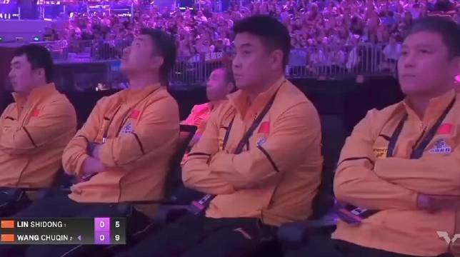 2025WTT重庆冠军赛王楚钦林诗栋男单决赛火药味十足