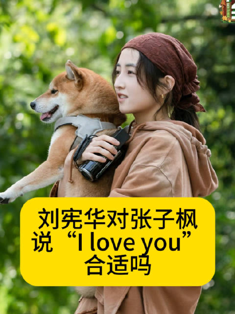 刘宪华对张子枫说“I Love You”合适吗