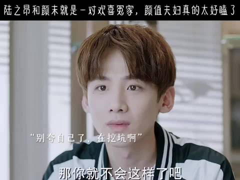 陆之昂和颜末就是一对欢喜冤家，颜值夫妇好嗑好甜