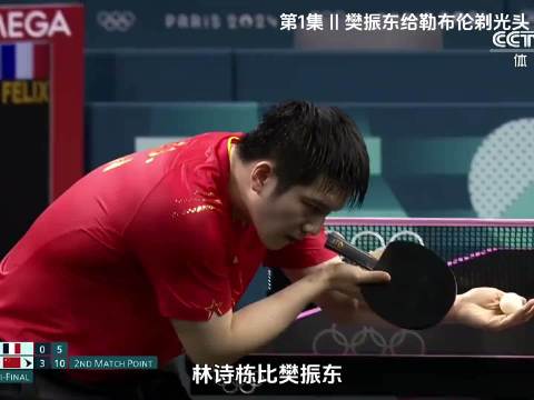 直到看见林诗栋被零封，才深刻体悟樊振东巴黎奥运会上夺冠有多难！