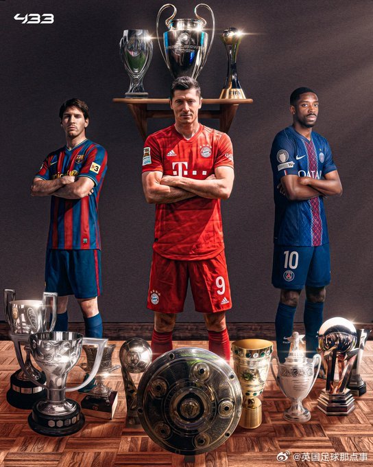 巴黎圣日耳曼成就六冠王伟业，成历史第三队