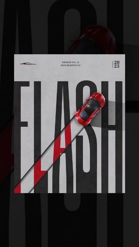 一张汽车宣传海报设计制作， Be<em>ec</em>reat<em>iv</em><em>e</em> ca