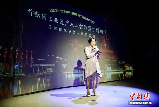 北京清城睿现数字科技研究院院长贺艳发言。陈芳婷 摄