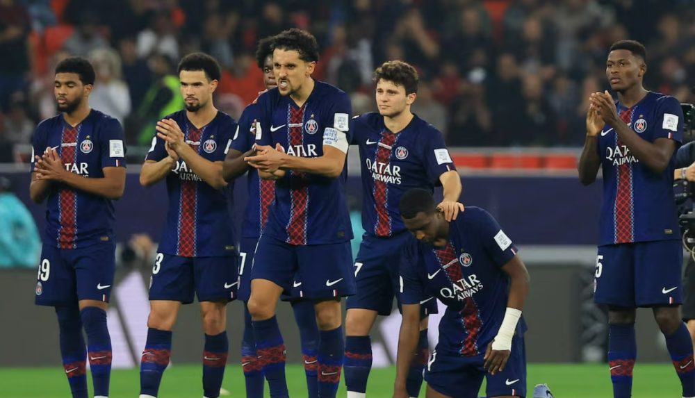 大巴黎对战弗拉门戈全场数据：射门13-7，控球率超6成