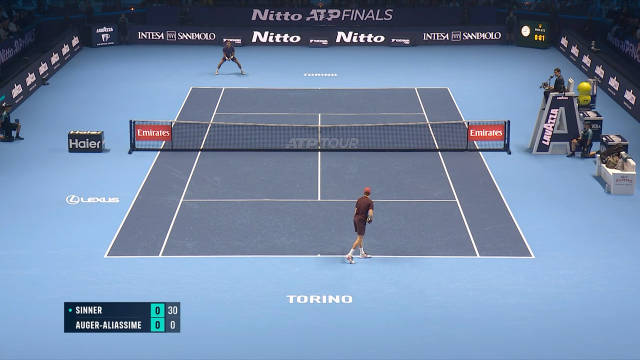 2025年TOP25最佳击球——辛纳