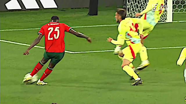 门德斯：好无聊啊球传给亚马尔我在抢回来吧