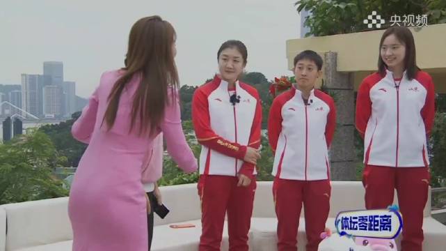 倪夏莲说陈梦是榜样？看起来外协果然是看全运会的 陈梦进军营当教练