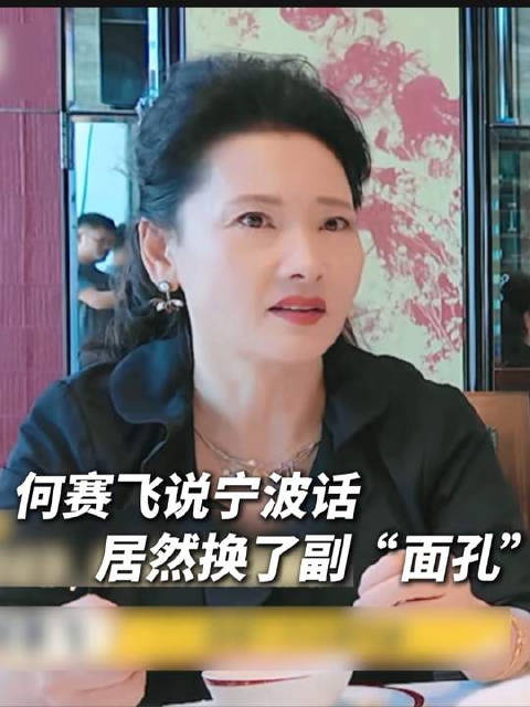 何赛飞在综艺里推广宁波话