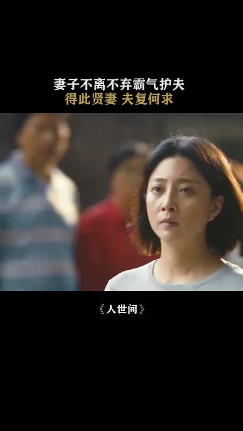 她容不得丈夫受不明不白的委屈，得此贤妻夫复何求， 人世间 雷佳音 殷桃