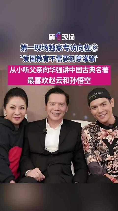 “我爸从小就讲三国故事”向佐从小爱看三国演义