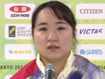 伊藤无缘奥运单打席位，记者会上难掩泪水