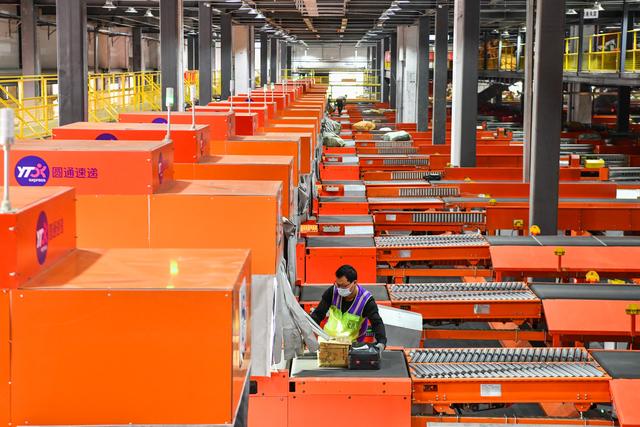 位于廊坊市永清县的圆通速递北方总部。（资料图） 邓伟摄