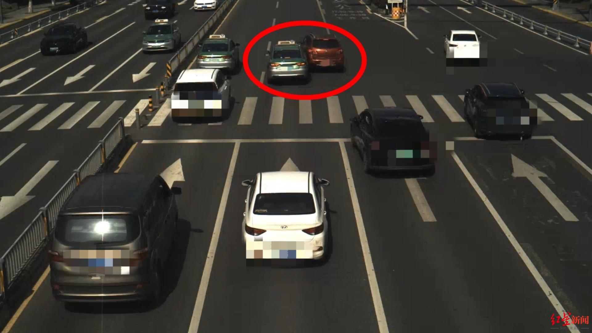 出租车司机3个月恶意“碰瓷”20余次，获利2万余元 涉嫌诈骗罪已被刑拘