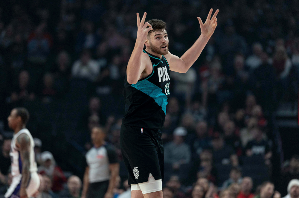 开拓者加时送国王4连败！阿夫迪亚35分罚球准绝杀 杨瀚森连续3场被DNP