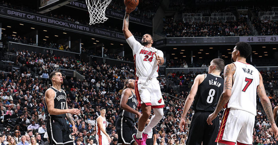 鲍威尔24分小波特28分 热火胜篮网