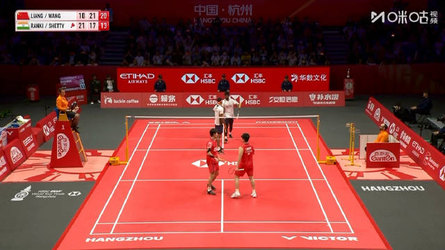 梁王组合逆转晋级年终总决赛男双决赛
