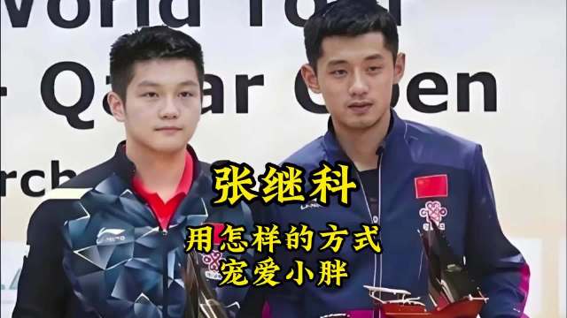 张继科樊振东兄弟情深，直播护弟互动暖心