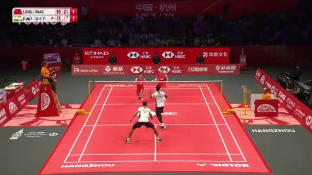 梁伟铿王昶逆转印度组合，晋级羽球总决赛决赛