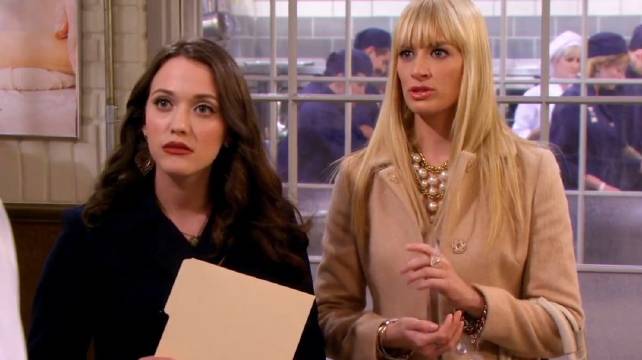 为了送Max去上学，卡洛琳 什么都愿意做！真姐妹