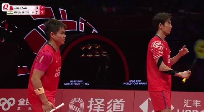 梁伟铿/王昶晋级杭州总决赛男双决赛！