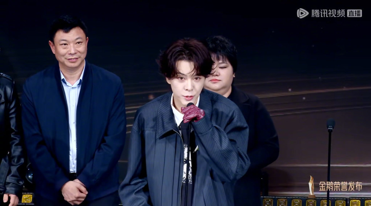 徐海乔代表春来定风波发表获奖感言期待更多精彩作品