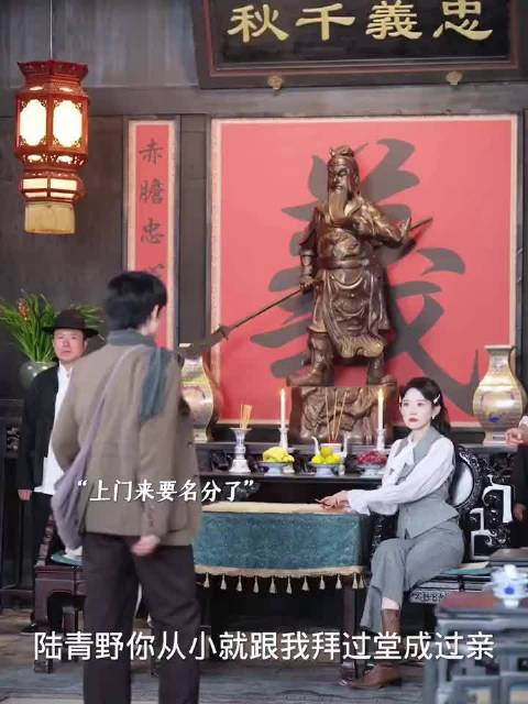 再晚来一步陆青野就招别人当赘婿了名分还是得靠自己争