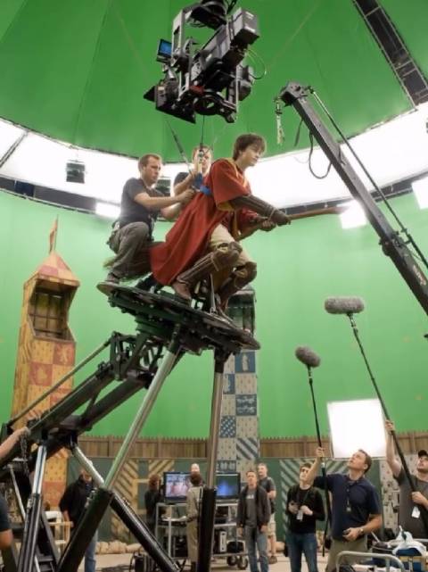 外国网友用AI还原的《哈利·波特》拍摄幕后！