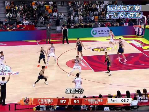 徐杰17分9助攻助广东男篮险胜龙狮获三连胜