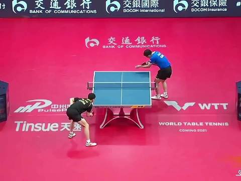 马龙vs樊振东，2020年总决赛