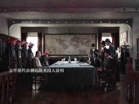 古平原目睹洋人现代纺织机感叹大清落后