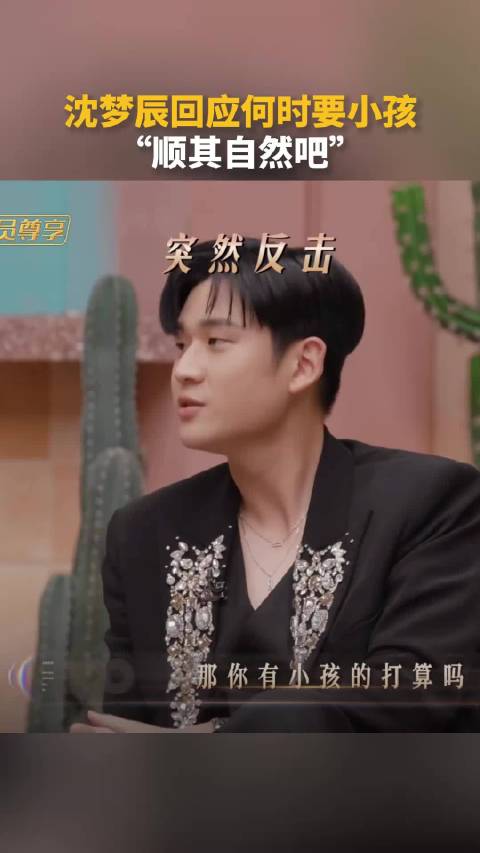 声生不息 沈梦辰回答什么时候要小孩