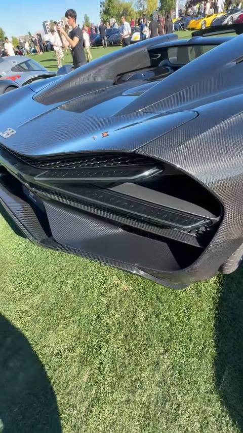 布加迪Mistral满碳是什么概念？当然是帅到没朋友