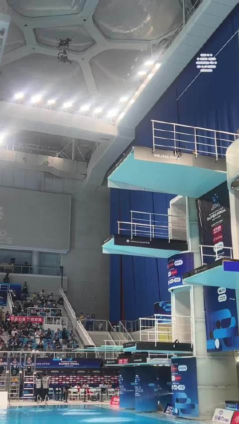 陈芋汐全红婵包揽北京总决赛女子十米台冠亚军