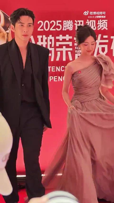 毛晓彤上午官宣新剧下午亮相红毯